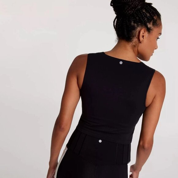 NWT CALIA Inspire Corseted Brown Support Top - Picture 3 of 4